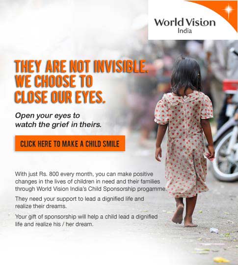 They are not invisible.
We choose to close our eyes.
Open your eyes to watch the grief in theirs.
Click here to make a child smile.